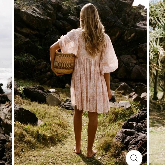 NEW Daughters Of India Kyra Mini Dress In Olive Size XXL - Picture 4 of 12